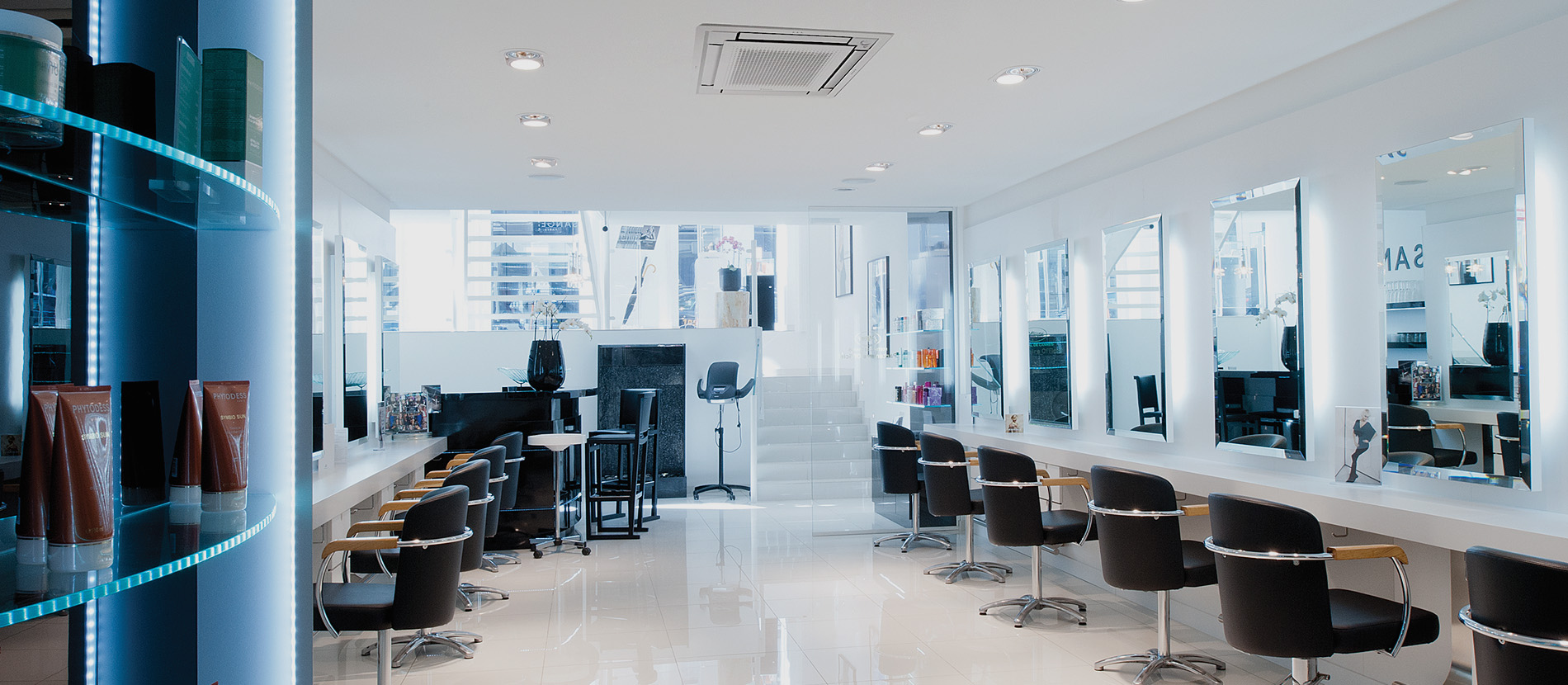 Gewerberaum mit Klimaanlage